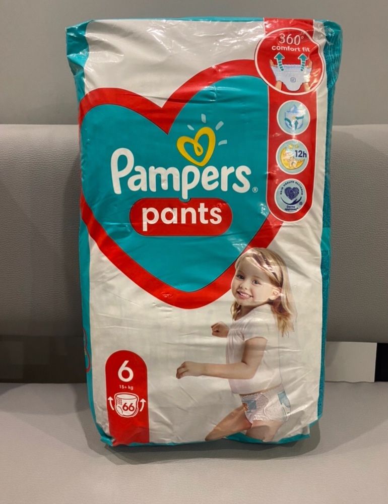 Подгузники-трусики Pampers pants 6