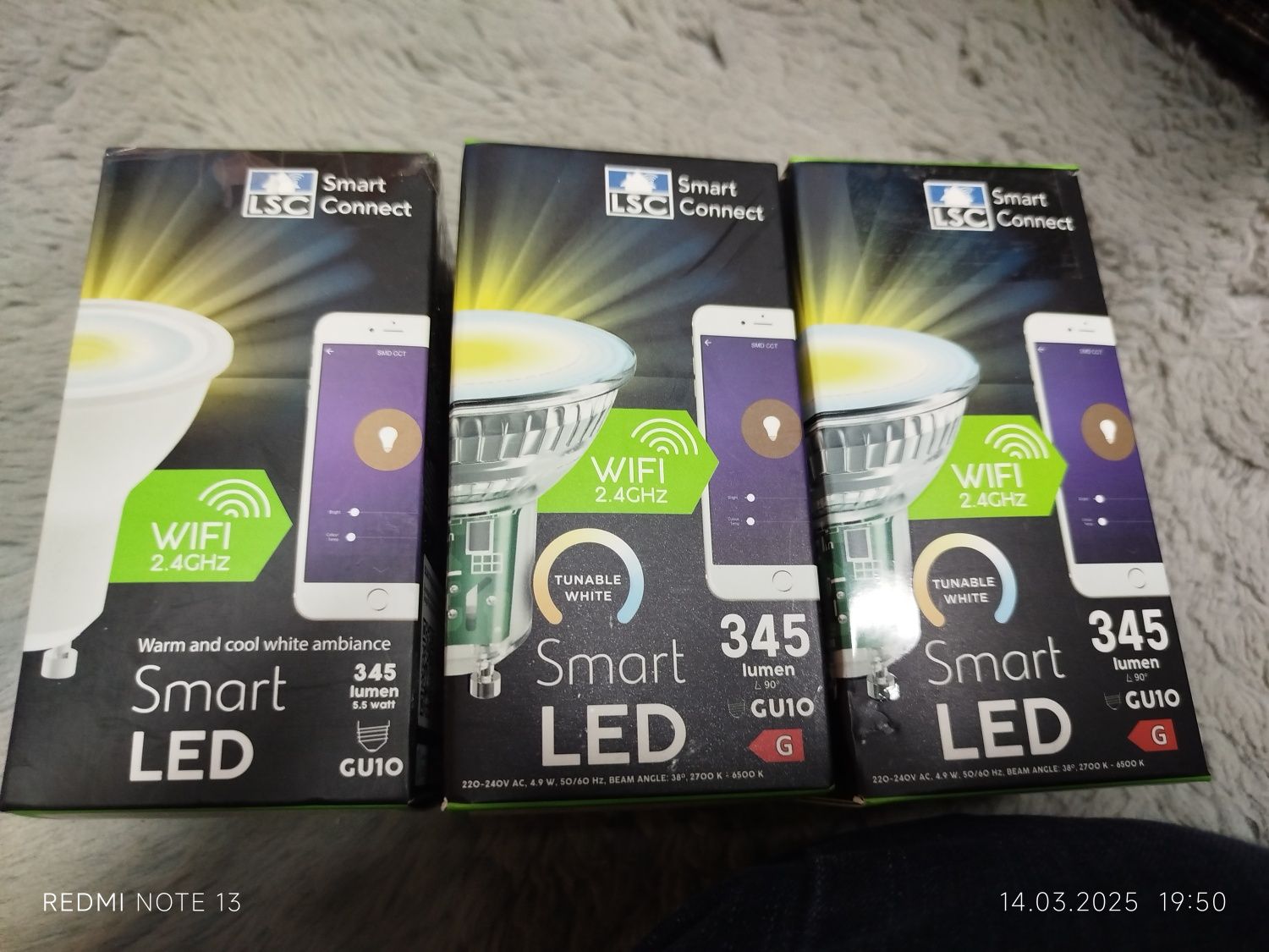 Żarówka Smart LED GU10 (wifi)
