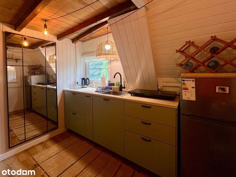 Sprzedam działkę z domkiem z widokiem na Zalew Szczeciński 1000m2