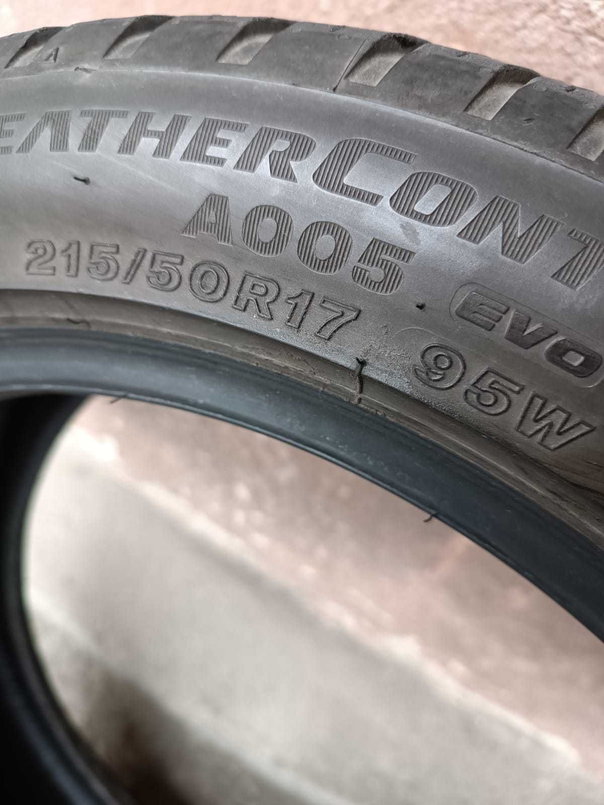 Bridgestone Weather Control A005 EVO 215/50 R17 opony całoroczne 2szt