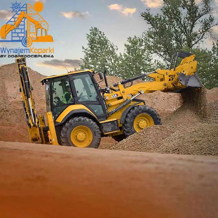 Usługi koparko ładowarka , koparka , ROZLADUNKI , SZAMBA