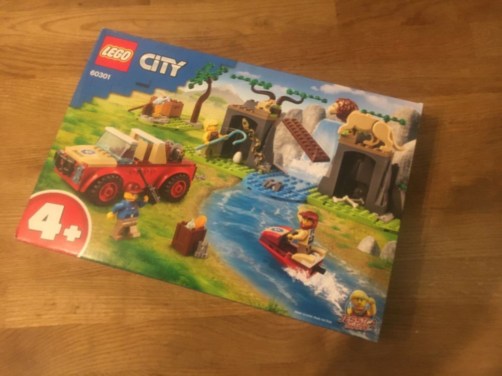 Lego CITY 60301  - Terenówka ratowników dzikich zwierząt - NIEOTWARTY