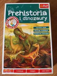 Gra planszowa "Prehistoria i dinozaury"