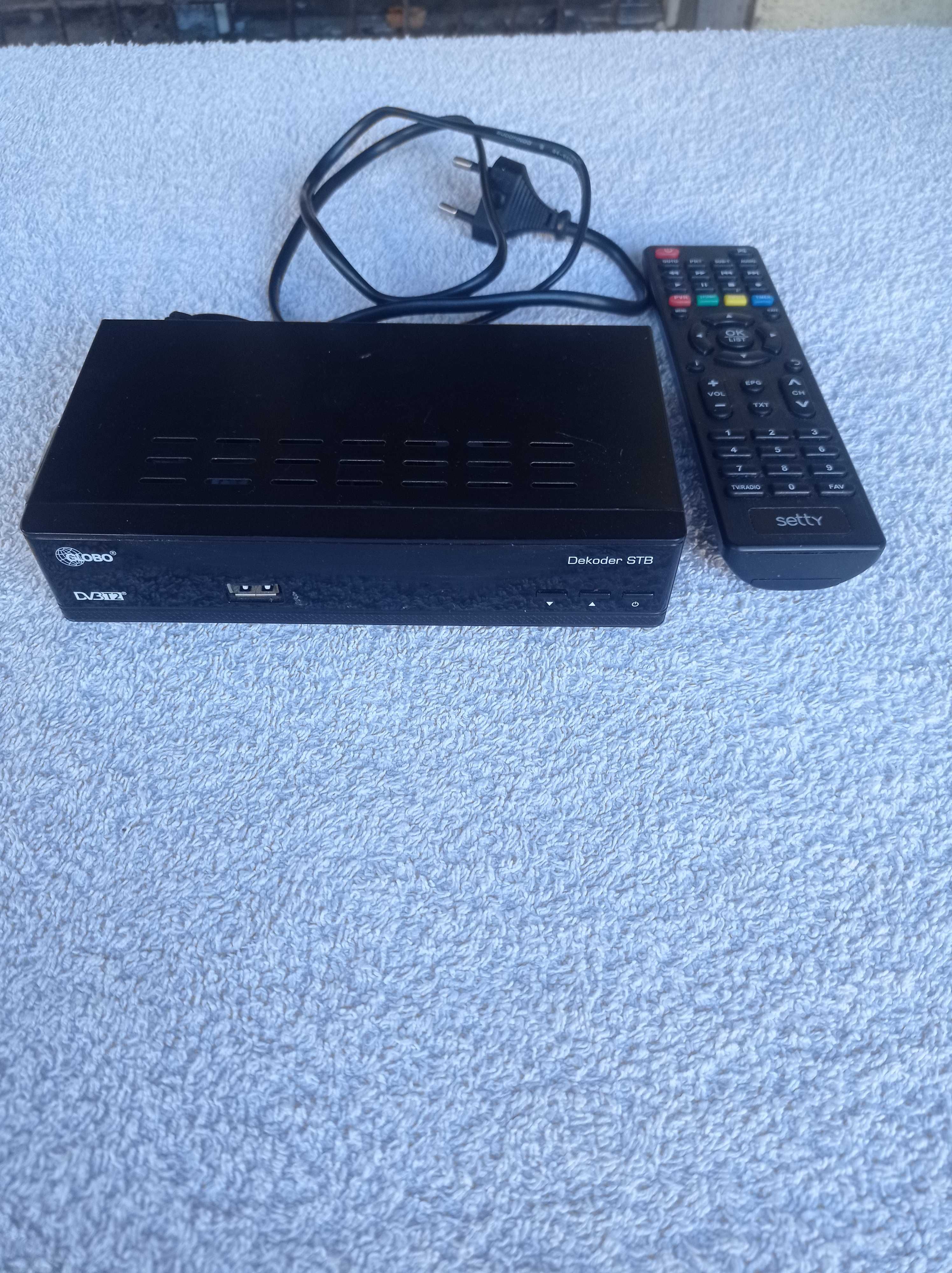 Dekoder STB dvbt2 + pilot Mozliwa wysylka !!!