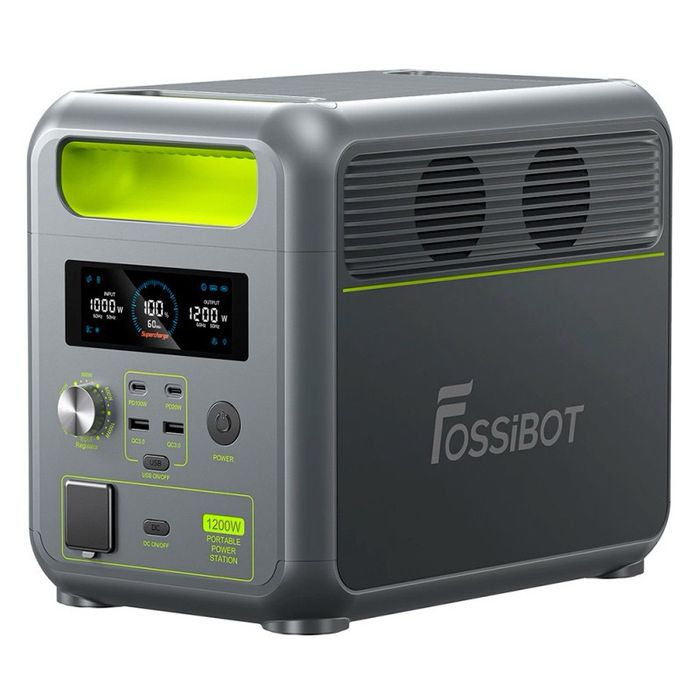Зарядна станція Fossibot F1200, 1200 Вт, 1024 Вт*год