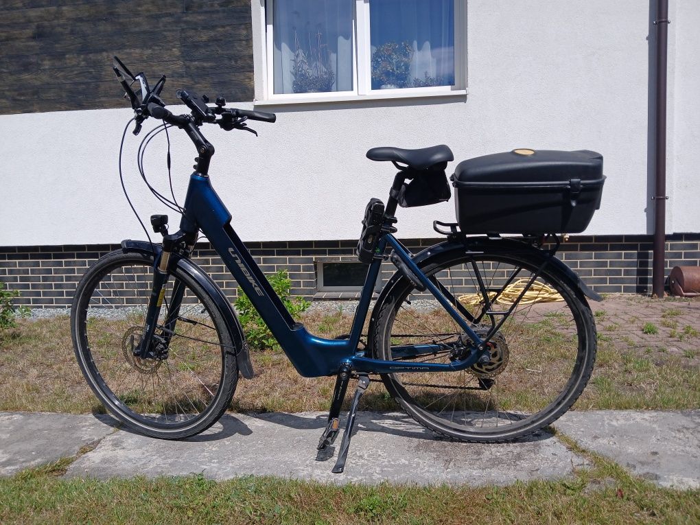 Unibike Optima 2024 "21 koła "28 630wh Rower elektryczny trekkingowy l