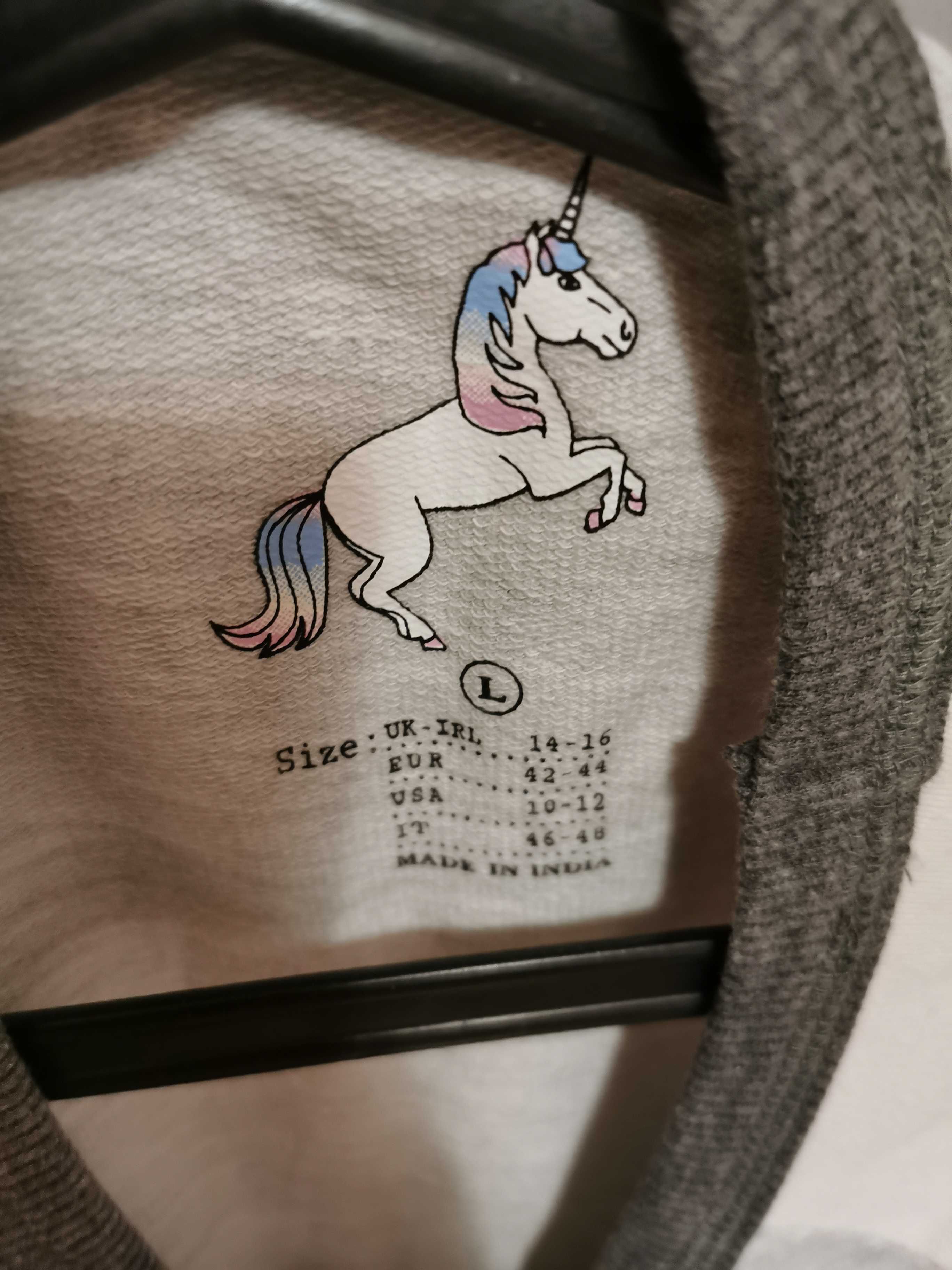 Nowa bluza do spania Primark jednorożec unicorn 42-44 XL L M