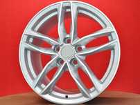 Srebrne felgi R22 5x112 AUDI Q7 SQ7 E-TRON S8 SQ5 od FELGOCAR