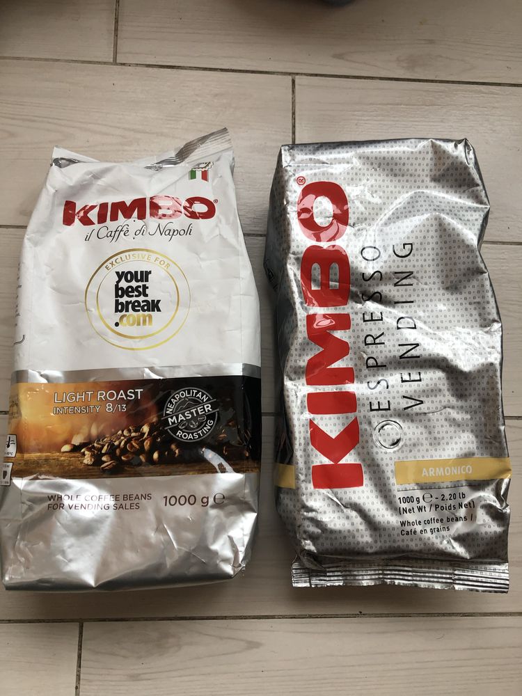 Кава зернова італійська Kimbo Lavazza