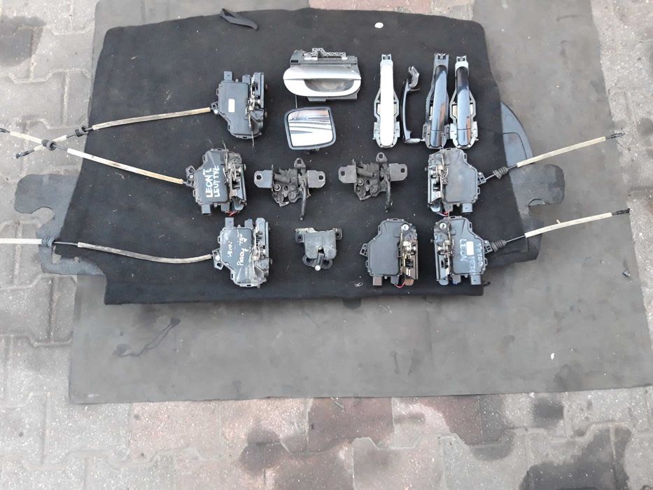 Seat Leon I, Toledo II zamek drzwi, klapy, klamki