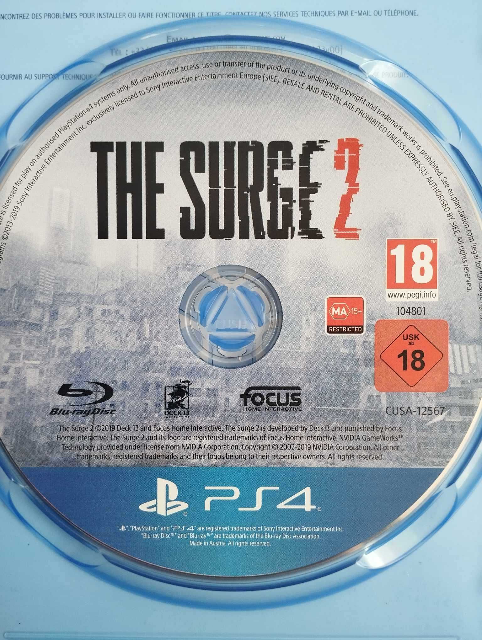 Gra The Surge 2 PS4/PS5 Playstation