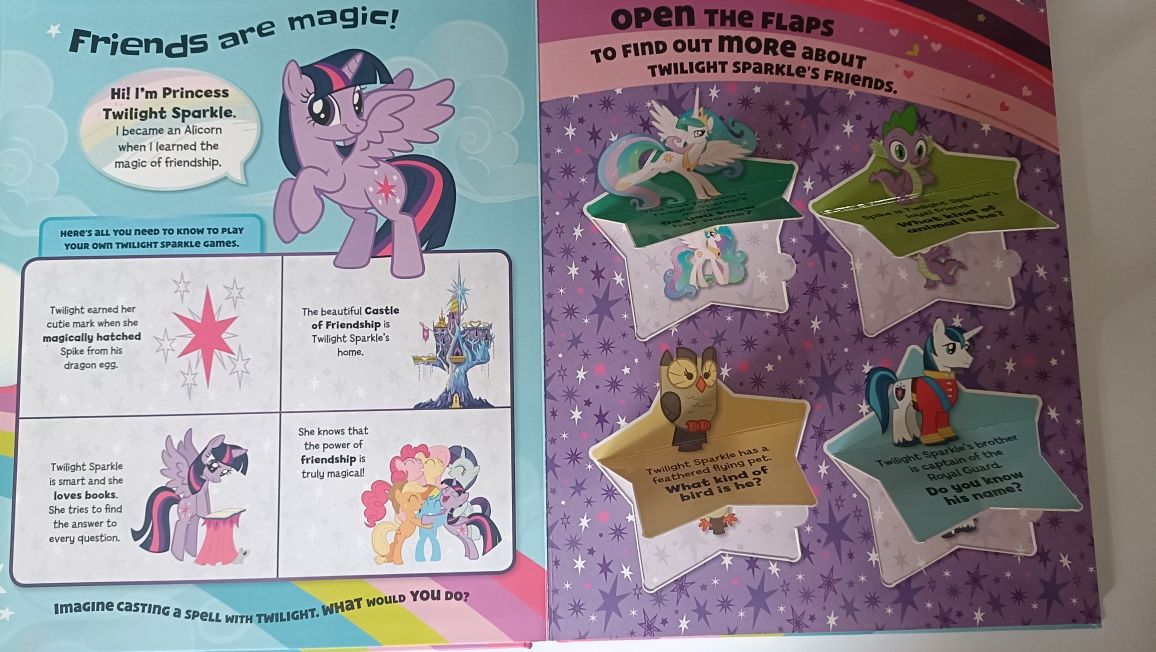 Książka My little pony My Play world