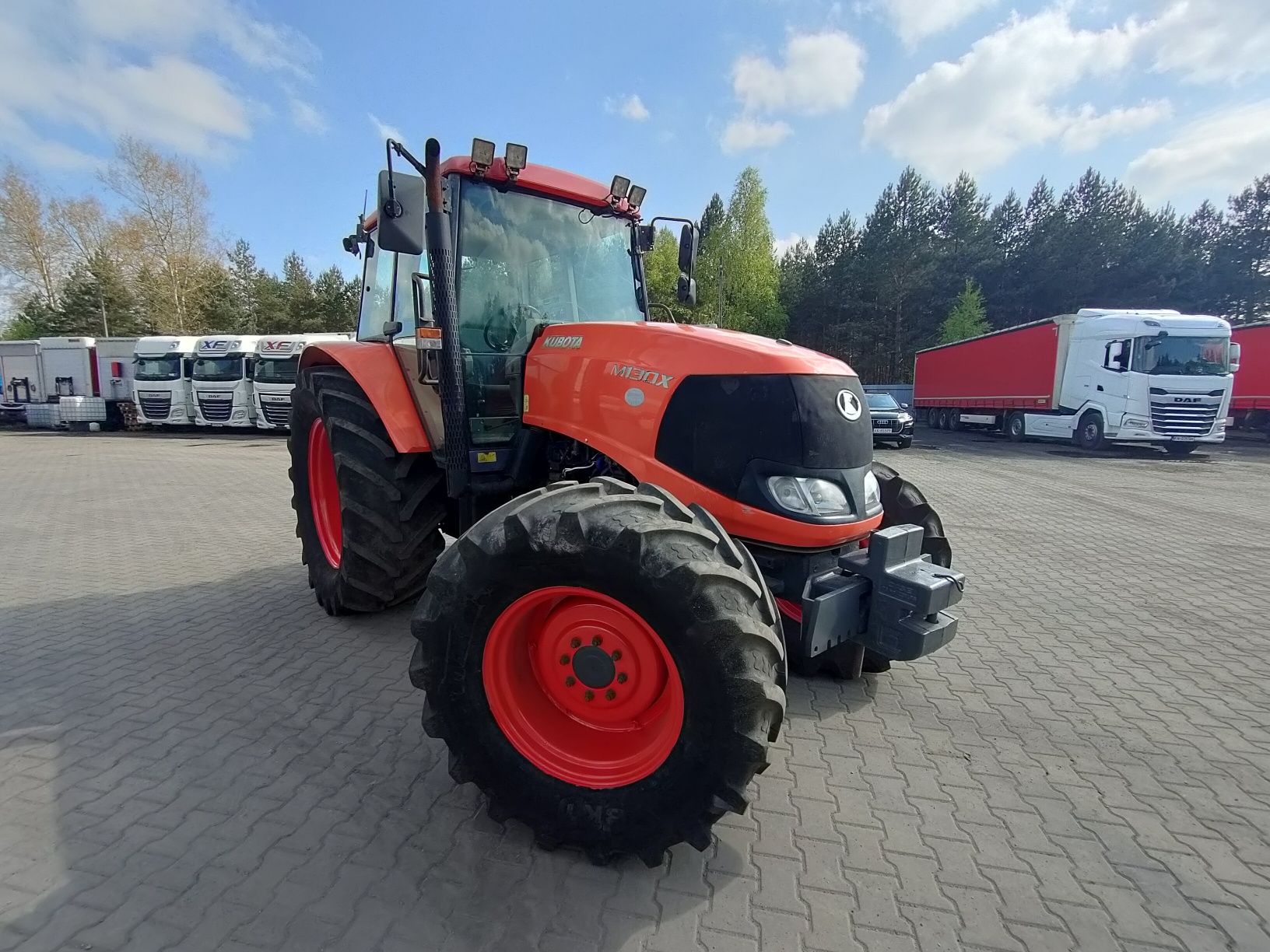 Ciągnik rolniczy Kubota mx130 / zarejestrowany w kraju / ładny stan