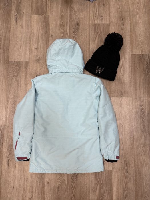 Термо куртка на дівчинку 152/158 см., Trevolution+ шапка