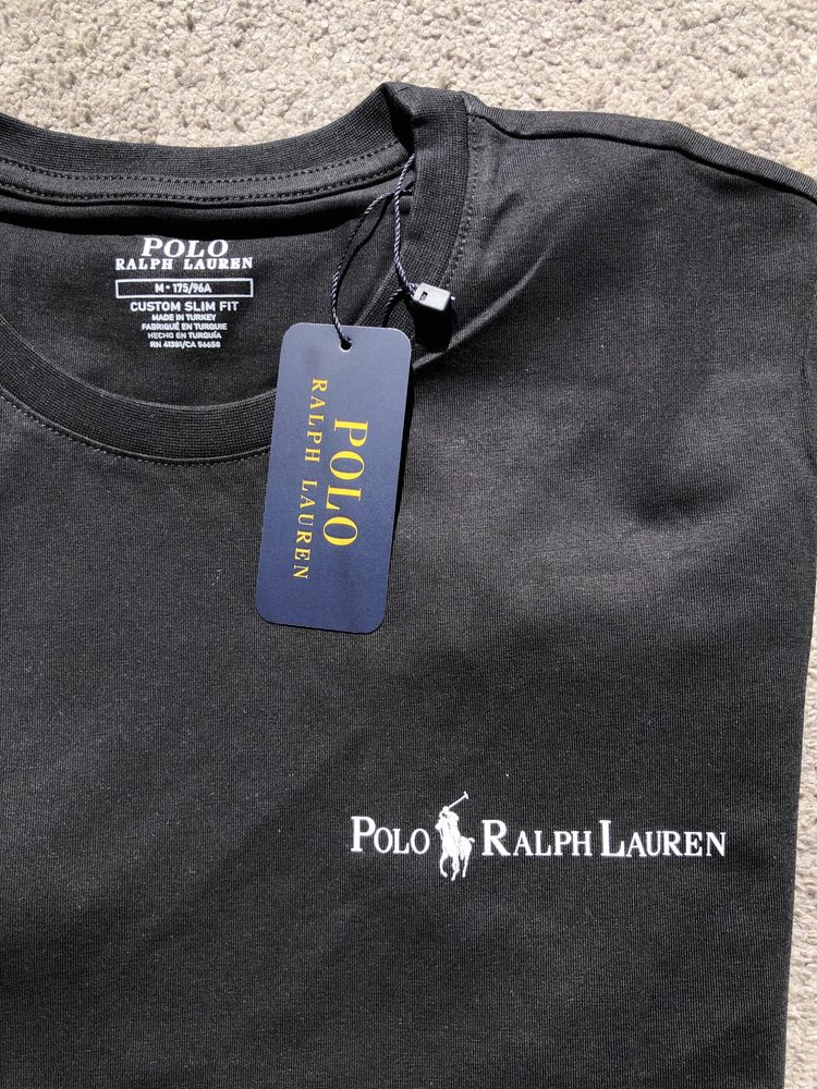 T-shirt Polo Ralph Lauren preta