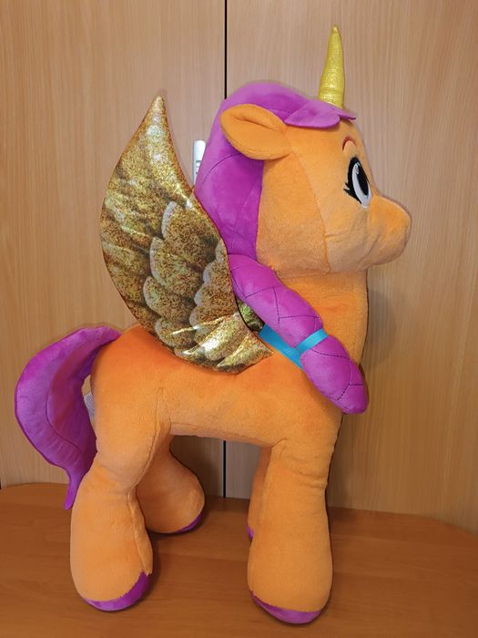 Большая мягкая игрушка Май Литл пони Му little pony Sunny Starscout