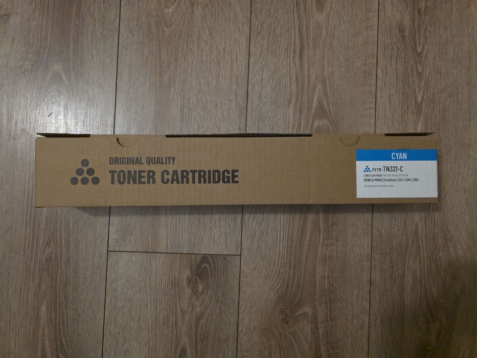 Toner Konica Minolta TN-321C CYAN – nowy