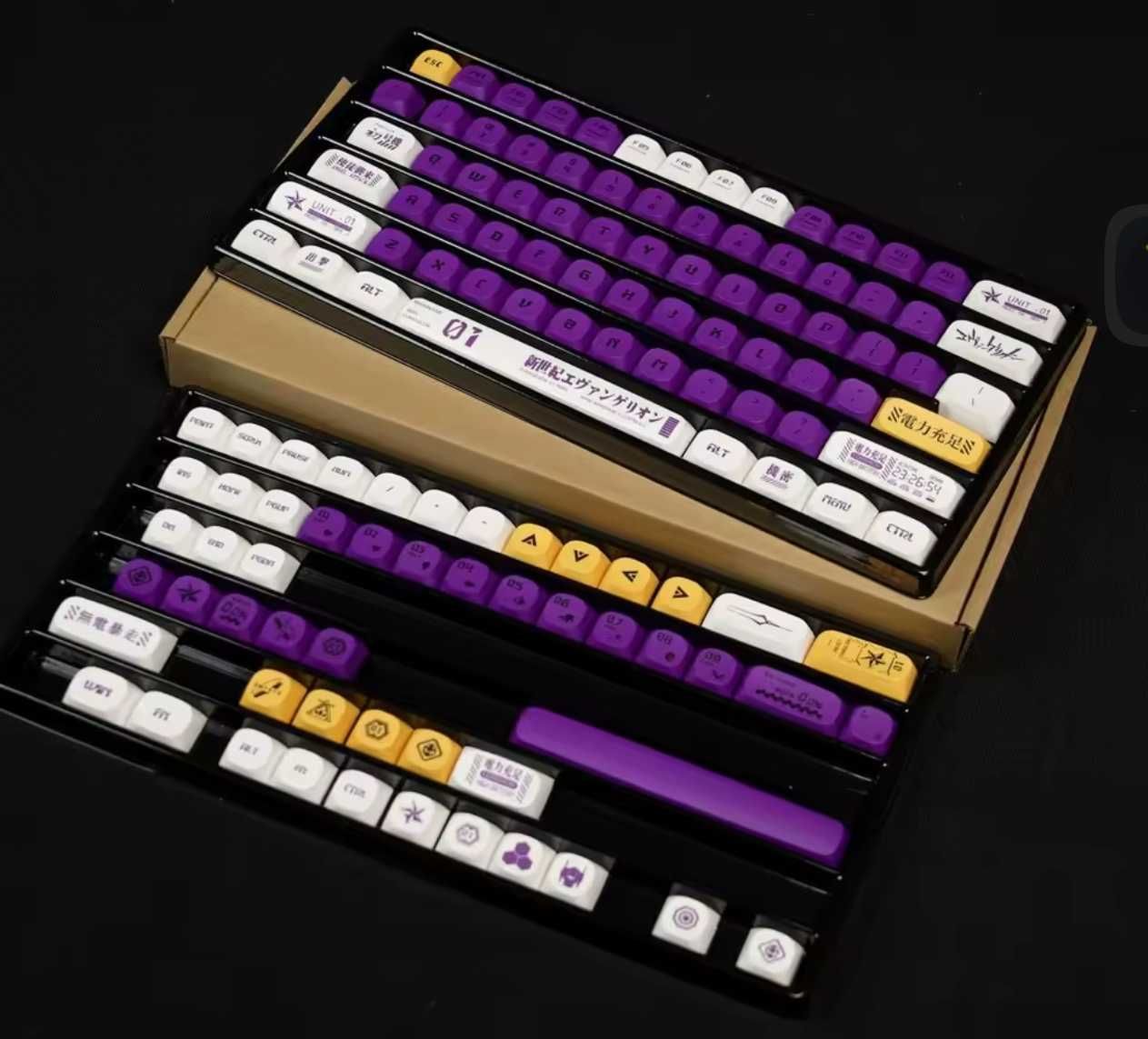 Кейкапи EVANGELION Initial Machine для механіки XDA profile Keycaps