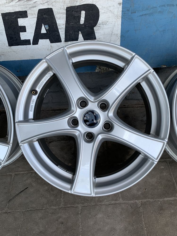 Титанові диски Skoda 5/112 R17 5*112 17 Mercedes Audi Volkswagen seat