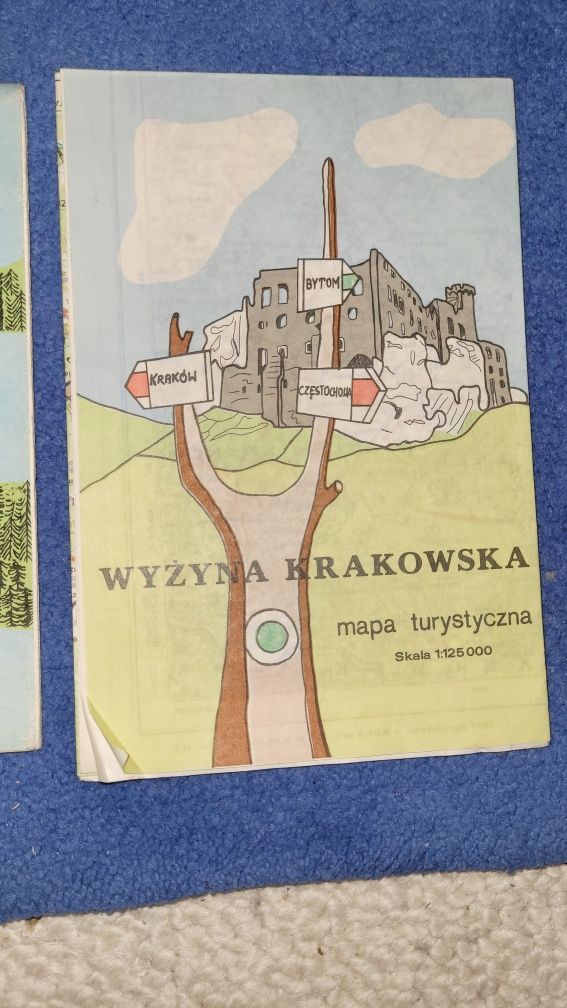 Stare mapy turystyczne