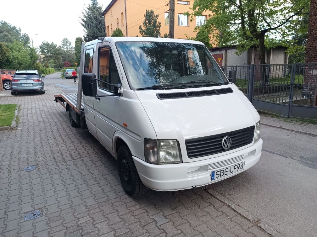 VW LT 35 autolaweta laweta LPG FV 7 osobowego benzyna okazja warto