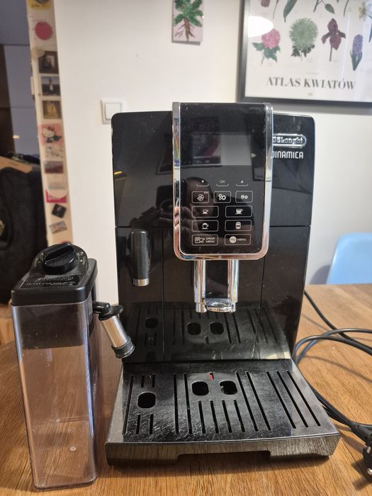 NIEAKTUALNE Ekspres Delonghi Dinamica ECAM 350.55B Uszkodzony