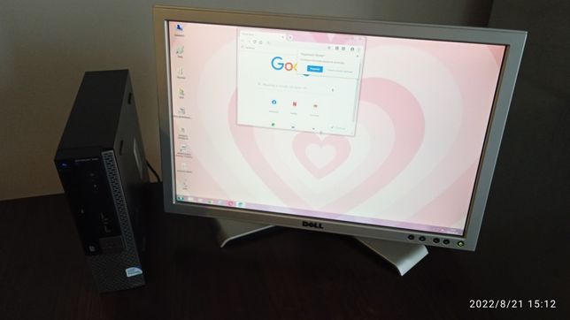 Dell Optiplex 780, z monitorem