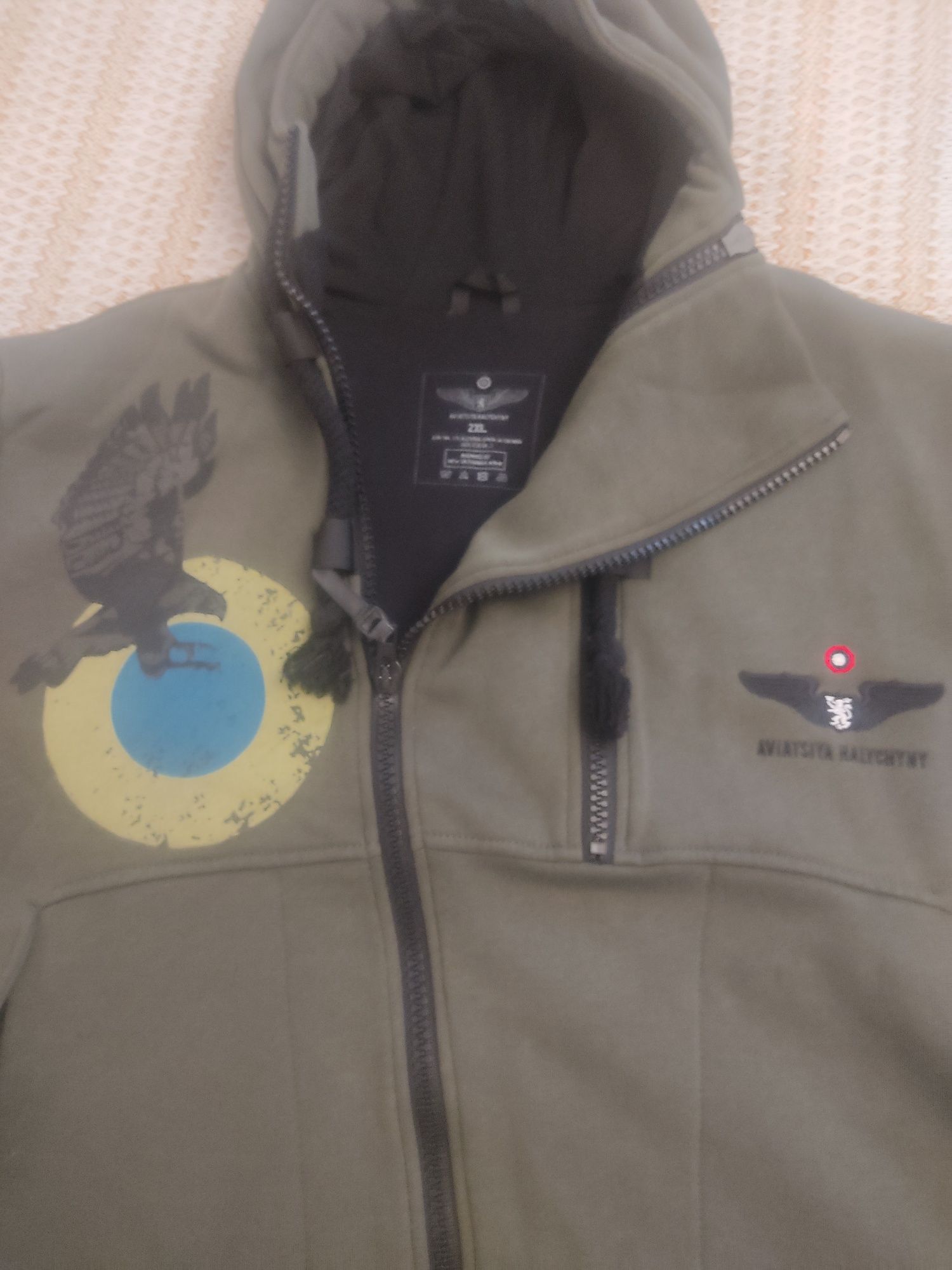 Стильне худі від Авііція Галичини р. XXL UKRAINIAN FALCONS