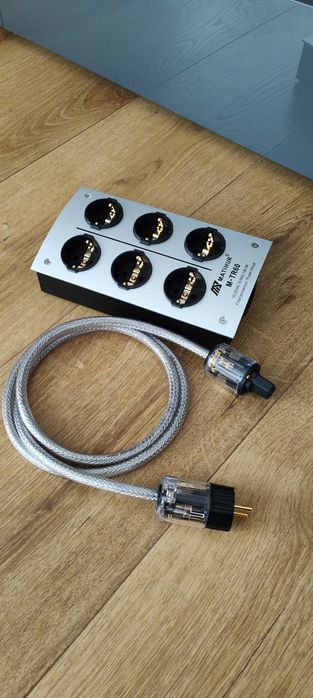 Listwa zasilająca Audio + Przewód 1,5m Super Jakość ! Hit Cena ! Nowe!