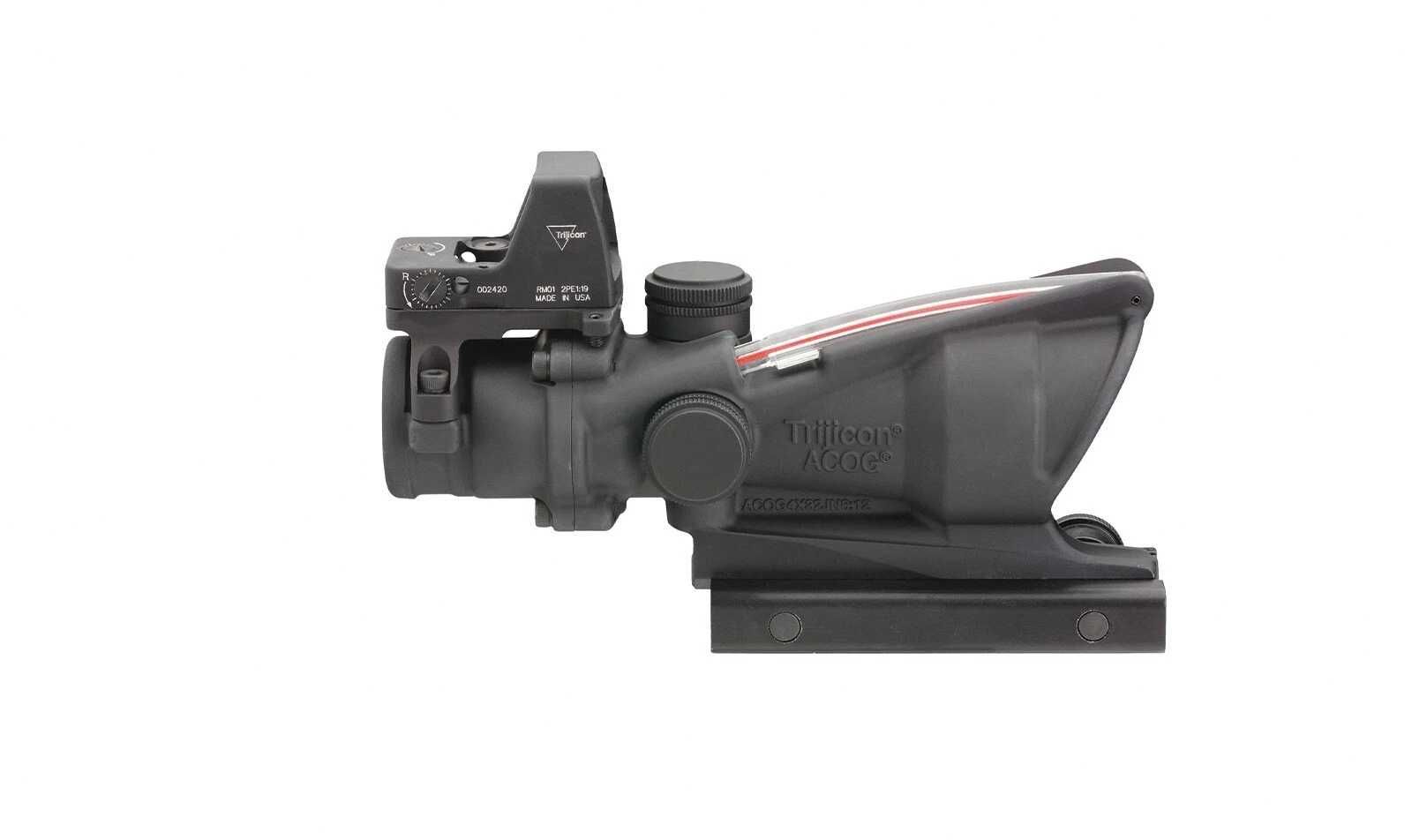 Оптический прицел Trijicon ACOG USA + колиматор RMR AR-15 АК-74, АК-47