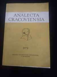 Analeccta Cracoviensia 1978 Tom 10