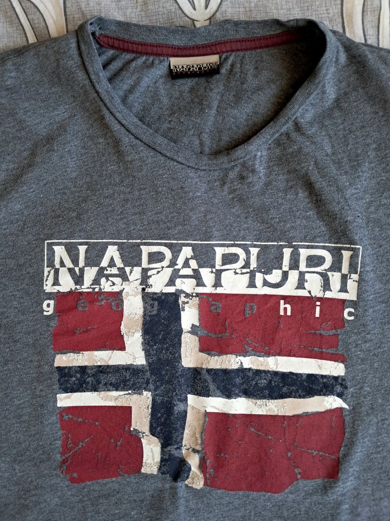 Футболка Napapijri размер L/48-50 , хлопок