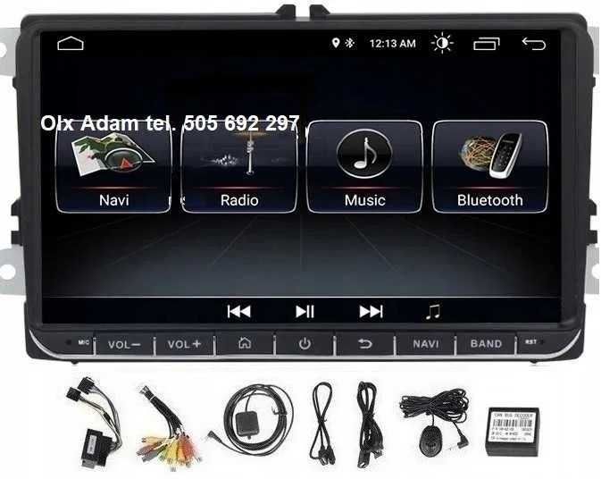 Radio 2DIN Aandroid 13 Golf 5 6 V VI / 8 Rdzeni 2/32 GB RAM / BT/ GPS