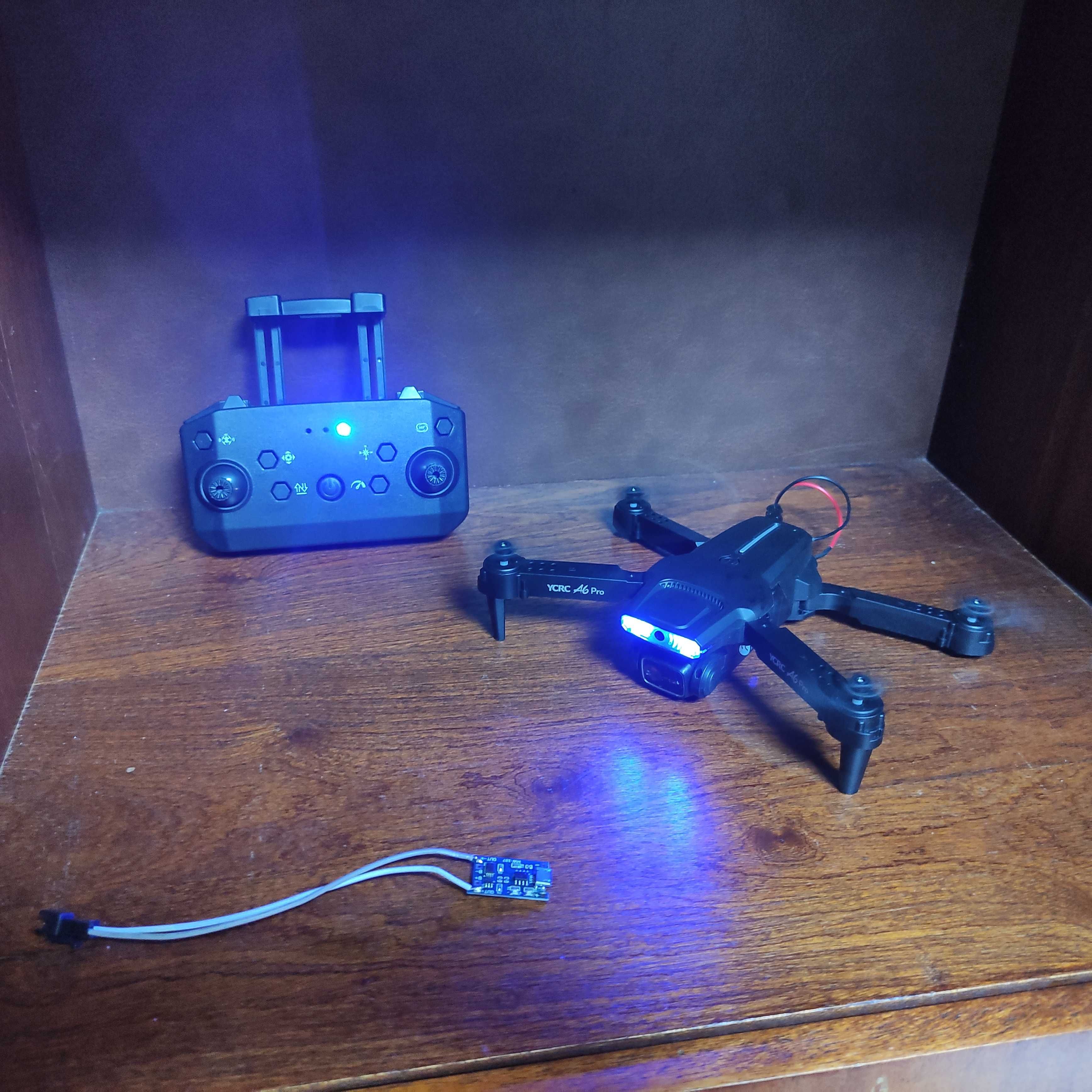 RC YCRC A6 PRO Квадрокоптер WIFI FPV Дрон із 4K ESC Dual камера