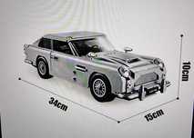 007 aston martin klocki db5 jak creator 10262 lepin 35 cm  dla p.