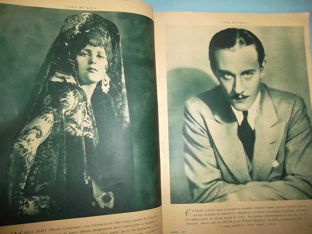 Revista CINE MUNDIAL de Agosto de 1929