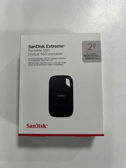 5800->SSD ЗОВНІШНІЙ SanDisk Extreme PortableV2 2tb (SDSSDE61-2T00-G25)