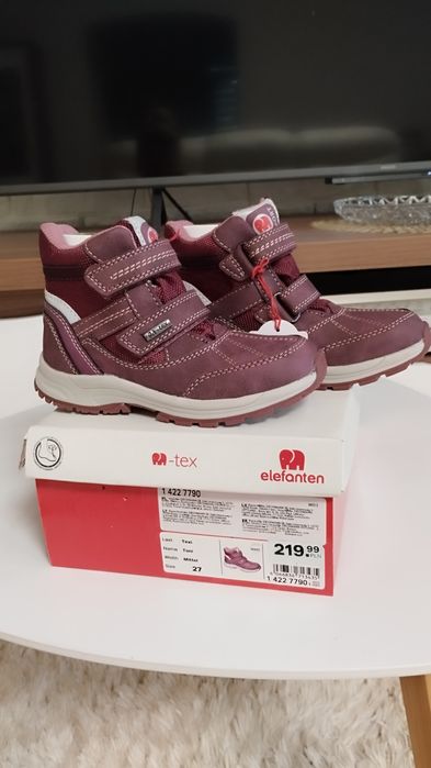 Elefanten buty wysokie kozaki ocieplane r.27