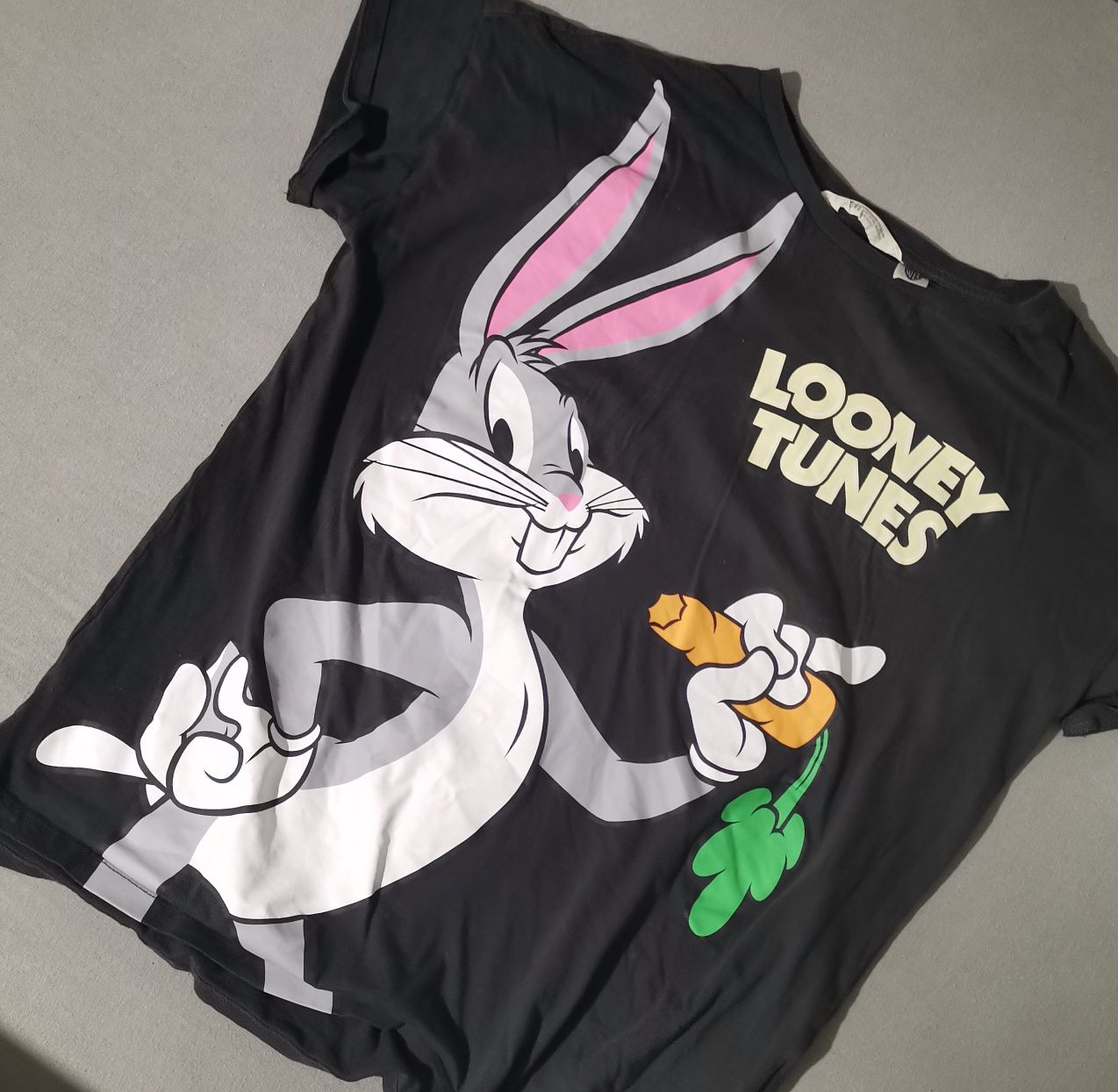 Koszulka t-shirt h&m looney tunes królik bugs 158/164