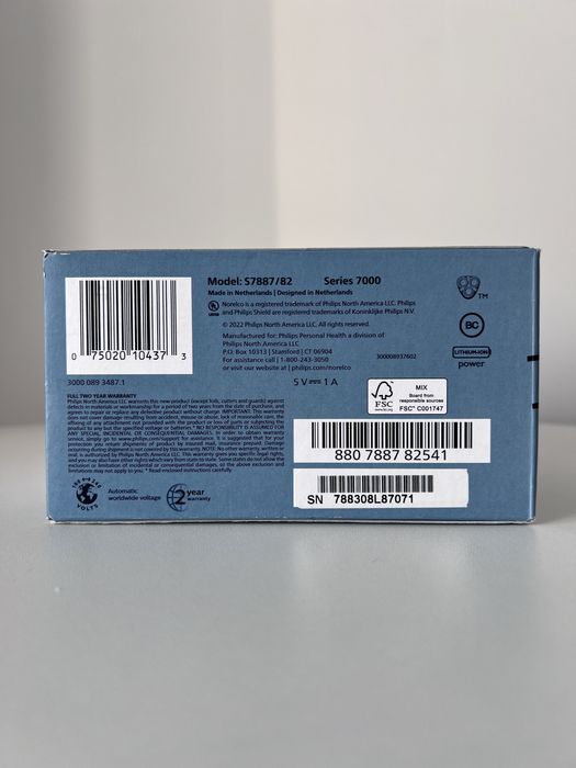 Бритва PHILIPS Norelco 7000 Series 7200 S7887/82 7600 S7886/84