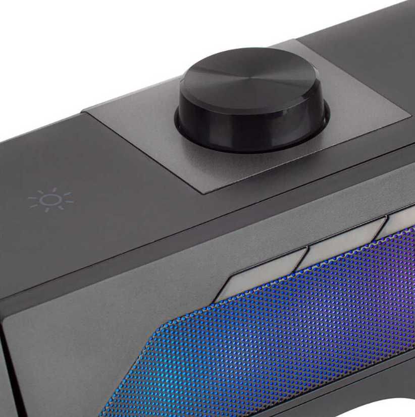 Soundbar Głośniki RGB Mars Gaming MSDUO
