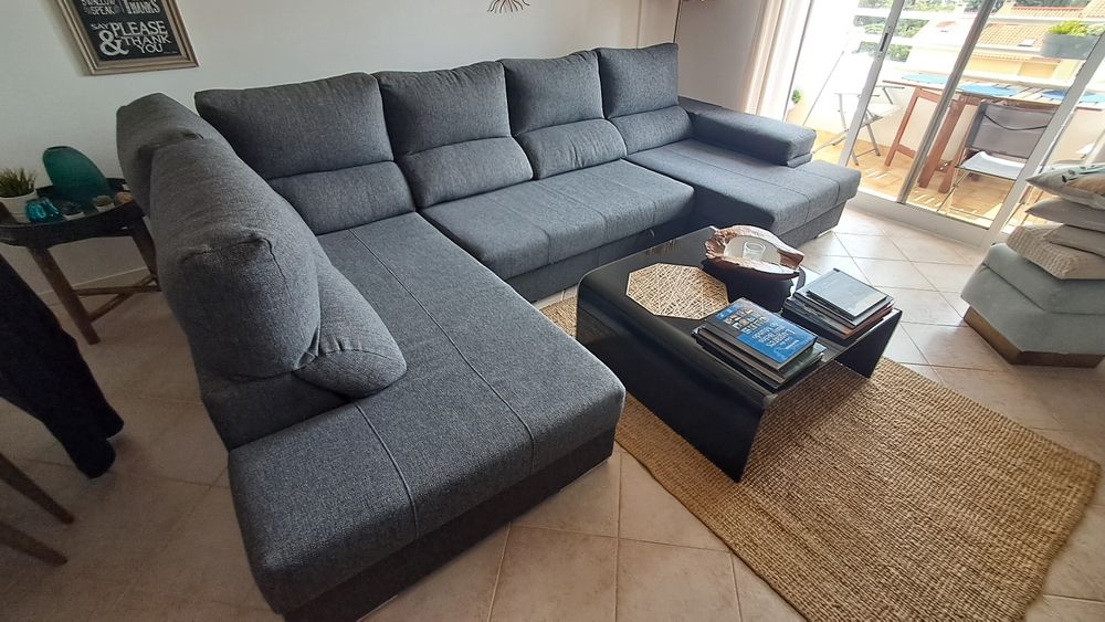 Sofá usado ainda na garantia