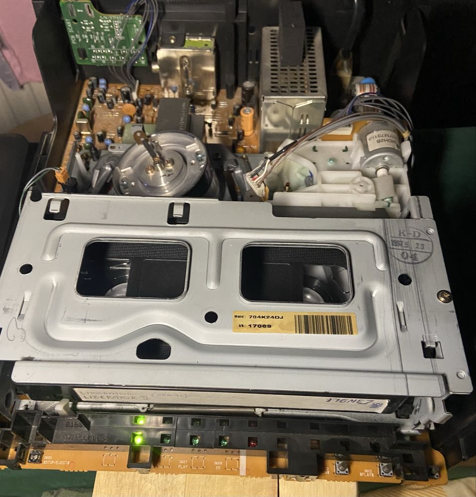 Nagrywarka VHS Daewoo DV-K10W Blue Diamond 2 NTSC