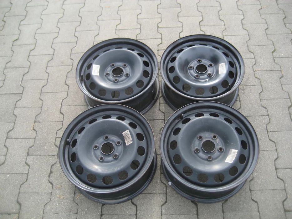 vw touran golf v felgi stalowe 4szt. 6,5x 16 et50 5x112 1k0601027a
