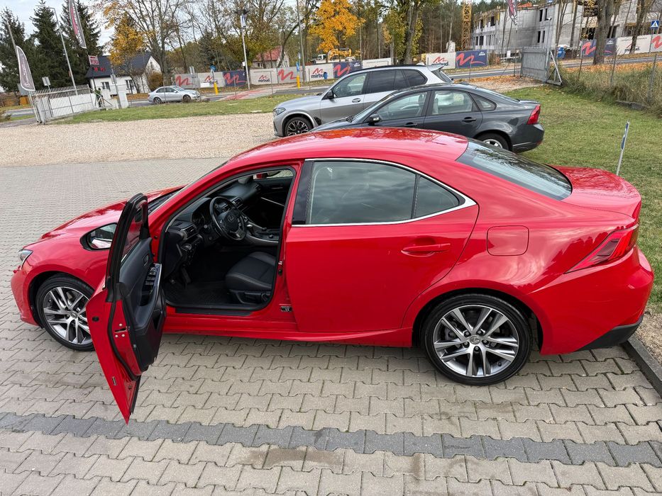 LEXUS IS200t, 2017, UWAGA tylko 16795 km, Salon Polska