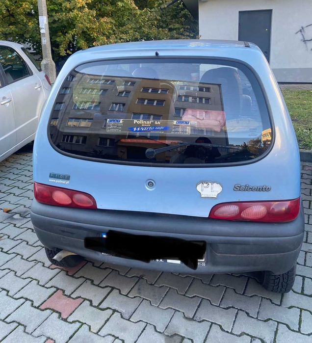 Fiat Seicento rocznik 2003 silnik 1.1