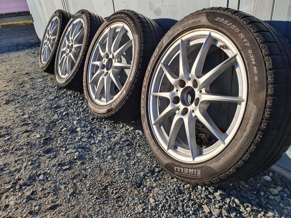 Felgi 17", 5x112, ET49 + opony 6,5Jx17 PIRELLI SOTTOZERO M+S