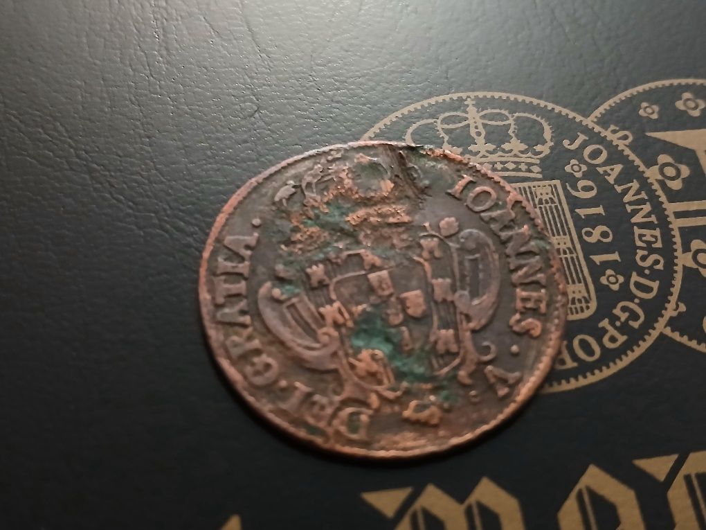 Moeda de X Reis de 1748 (Variante)