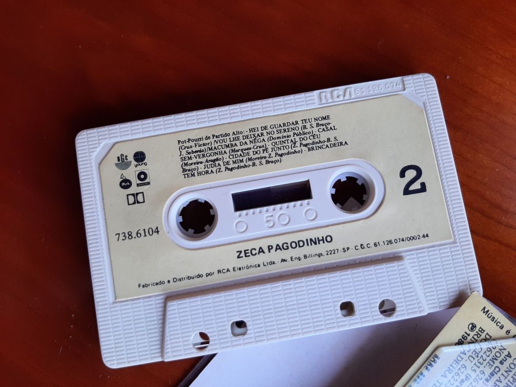 Cassete Tape Zeca Pagodinho 1986