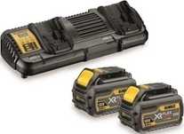 Zestaw ładowarka i akumulatory 54/18V 2x6.0Ah FlexVolt DCB132T2 DeWalt